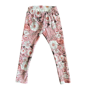 3/4 Floral Leggings