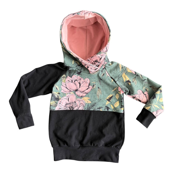 3T Floral Hoodie