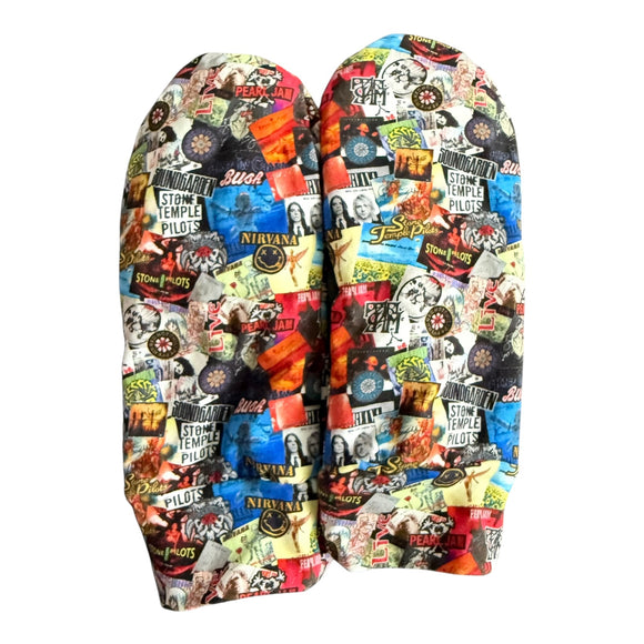 Adult Band Mittens