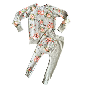 5T Sage Floral Set