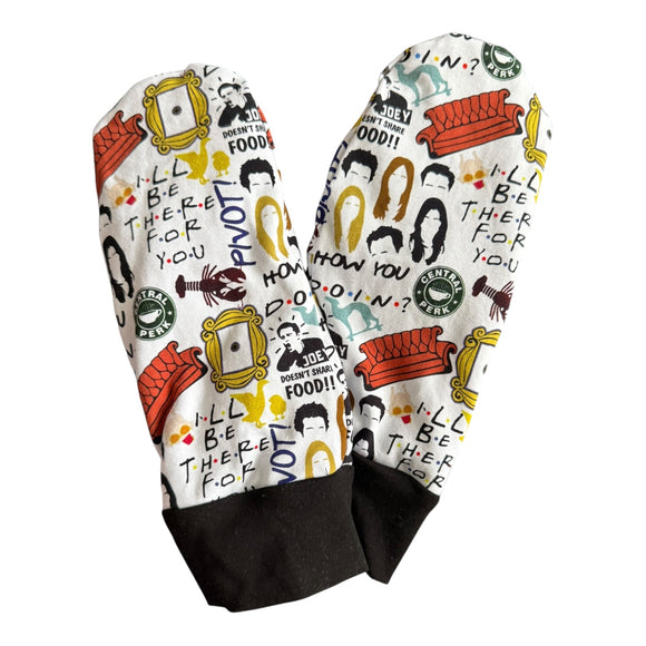 Adult Friends Mittens