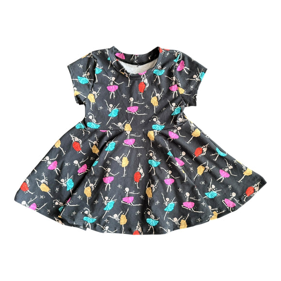 Dancing Skeletons Peplum 6T