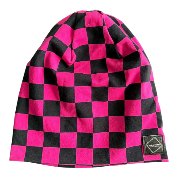 Checker Beanie 2-4Y