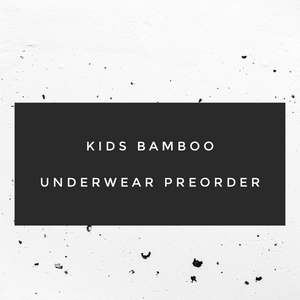 Kids Bamboo Underwear Preorder