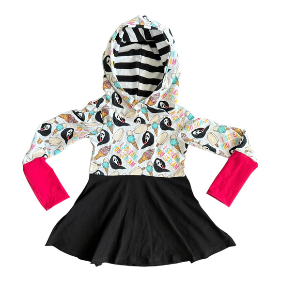 Scary Hooded Peplum 6-9Y