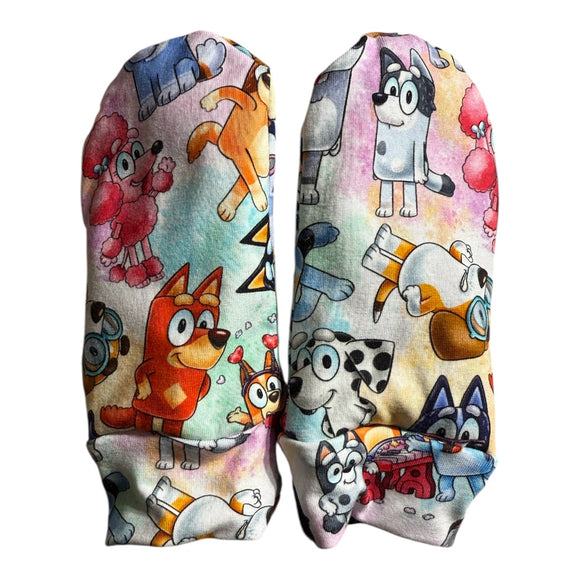 Bluey Mittens