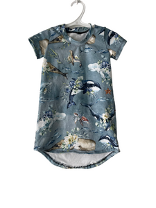 3T Whale Slim Tee Dress