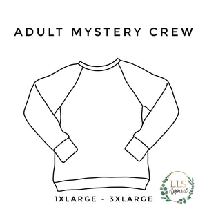 Adult Mystery Crew 1XLarge - 3XLarge